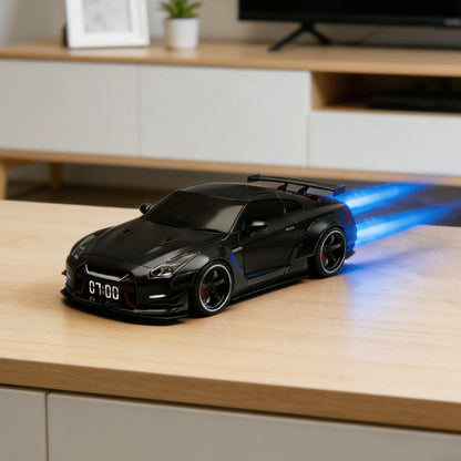 📢📢60% KEDVEZMÉNY !-🏎️Hiperautós ébresztőóra –🏎️Valósághű GTR motor és fényeffektek