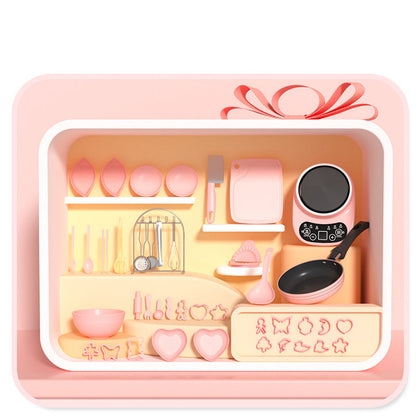 🎁 Igazi gyerekek mini konyhai főzőkészlet 🍳✨ —— 🎁 INGYENES Adapter ajándékba!