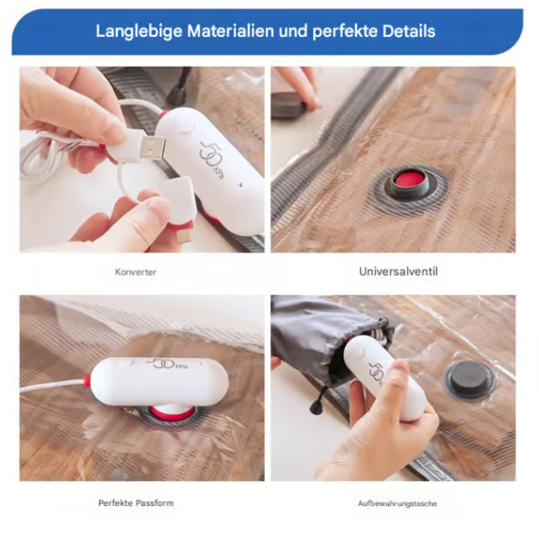 🔥 USB elektromos vákuum kompressziós zsák 🌬️✨