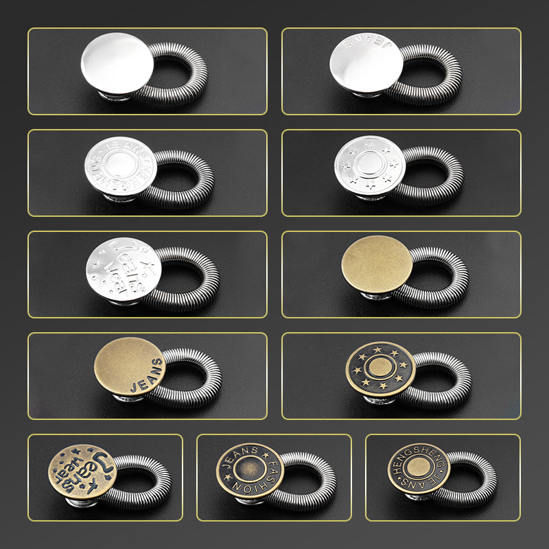 🏆 Rugós Fém Derékkiegészítő Farmerokhoz 🔩👖