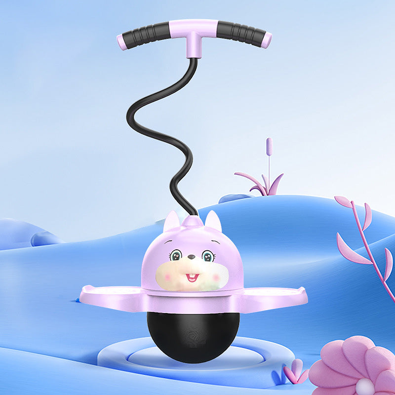 Szórakoztató egyensúlyozó ugráló játék