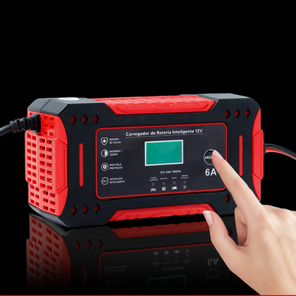 🚗⚡Hordozható okos autós akkumulátortöltő