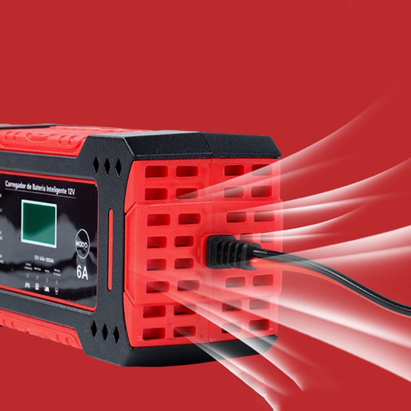 🚗⚡Hordozható okos autós akkumulátortöltő