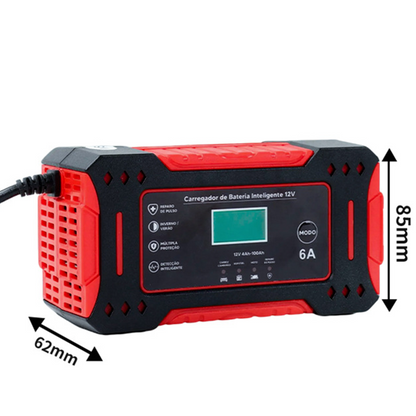 🚗⚡Hordozható okos autós akkumulátortöltő
