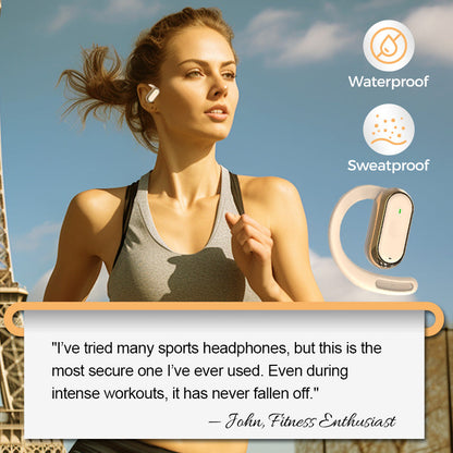 Vezeték nélküli csontvezetéses fejhallgatók sporthoz