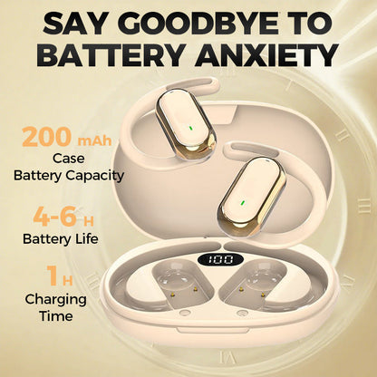 Vezeték nélküli csontvezetéses fejhallgatók sporthoz